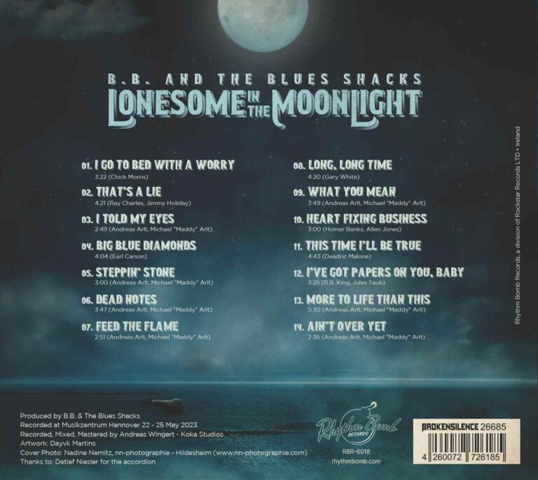 Review: B.B. & The Blues Shacks - Lonesome In The Moonlight I Bluestown ...