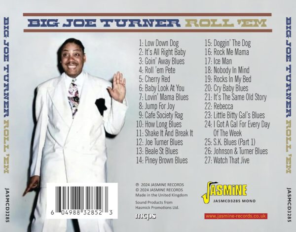 Big Joe Turner - Roll ‘Em 1938-1945 - back