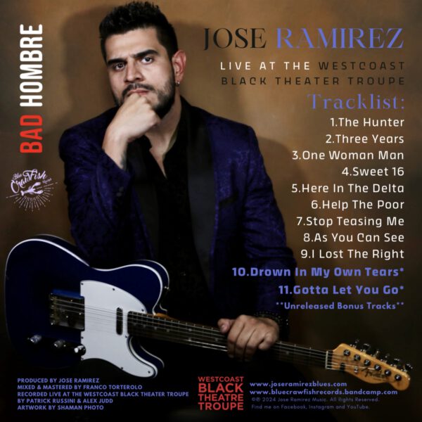 Jose Ramirez - Bad Hombre - Live - back