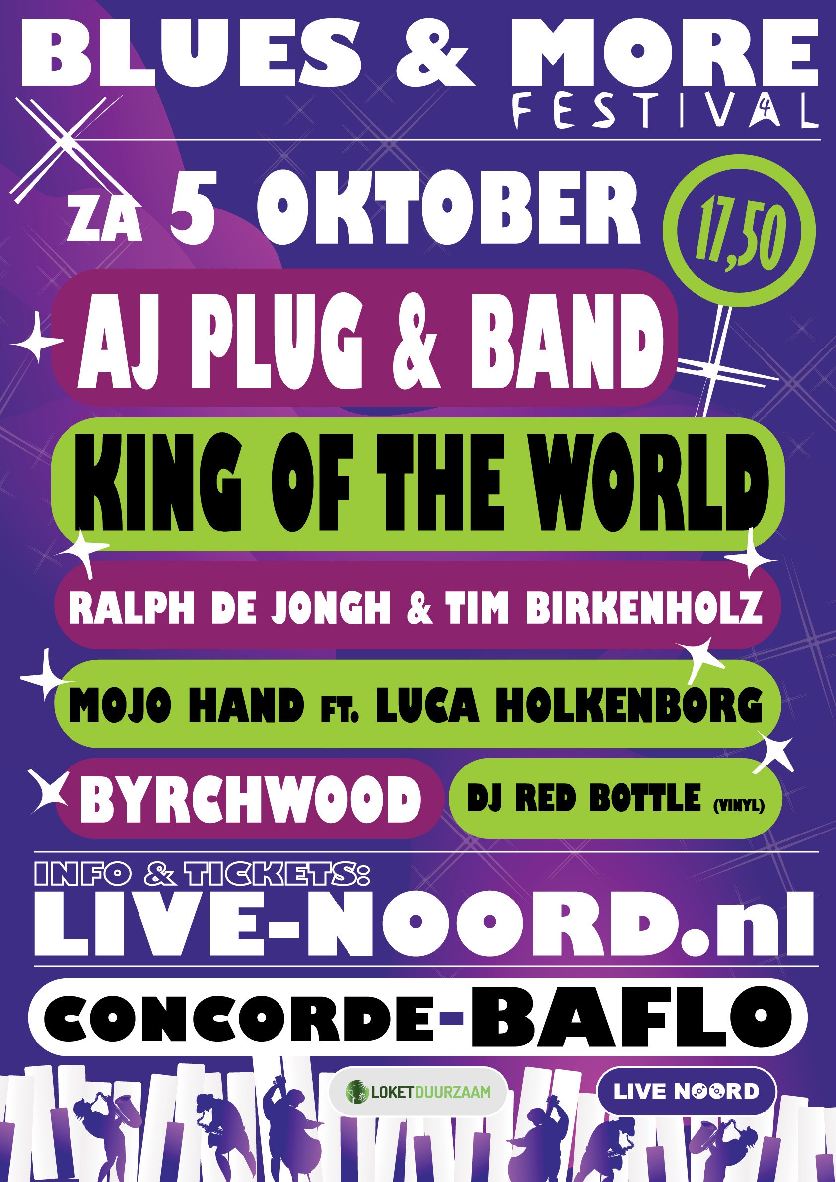 Blues & More Festival - 5 Oktober 2024