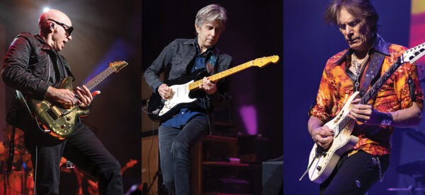 Joe Satriani, Eric Johnson And Steve Vai