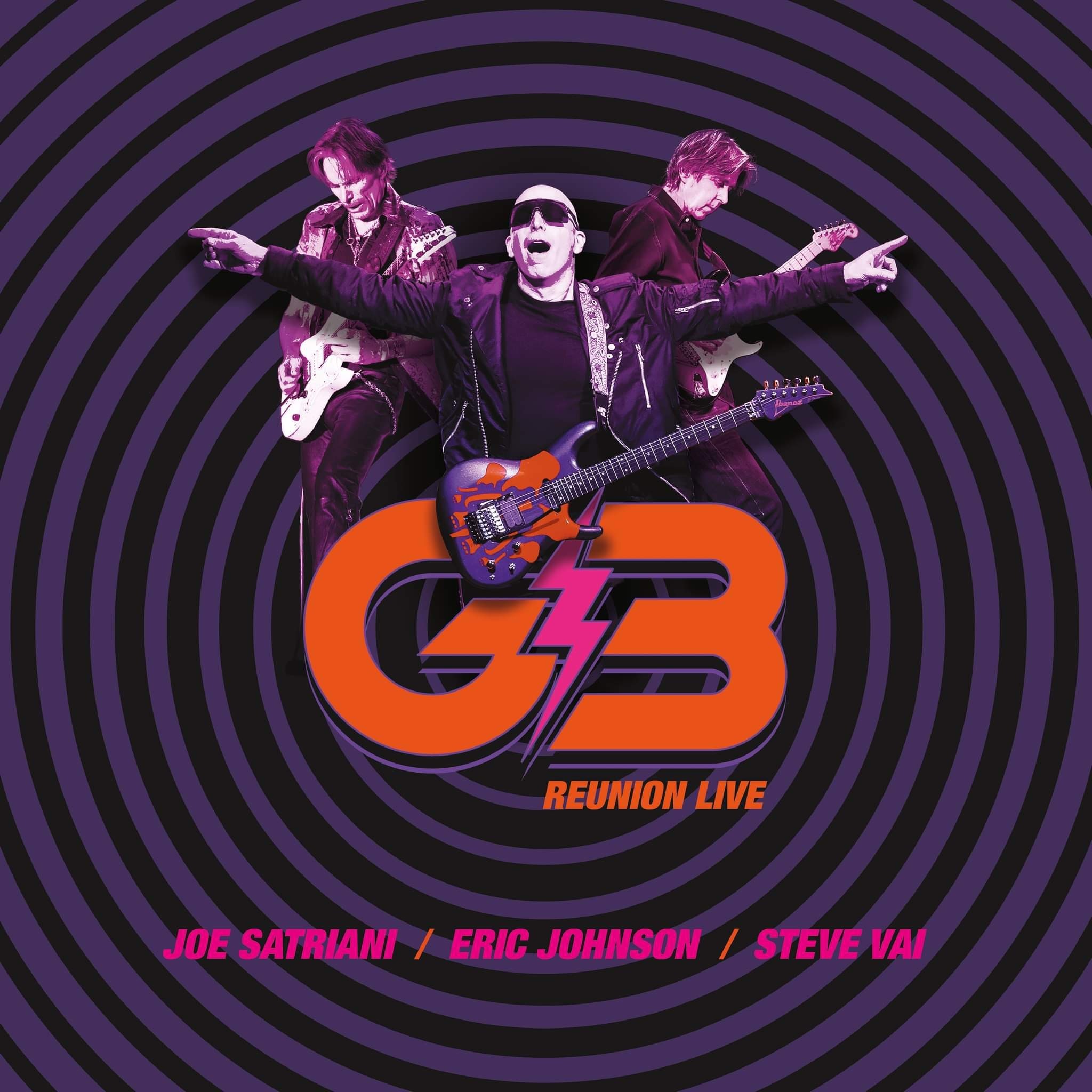 Joe Satriani, Eric Johnson And Steve Vai - G3 Reunion Live