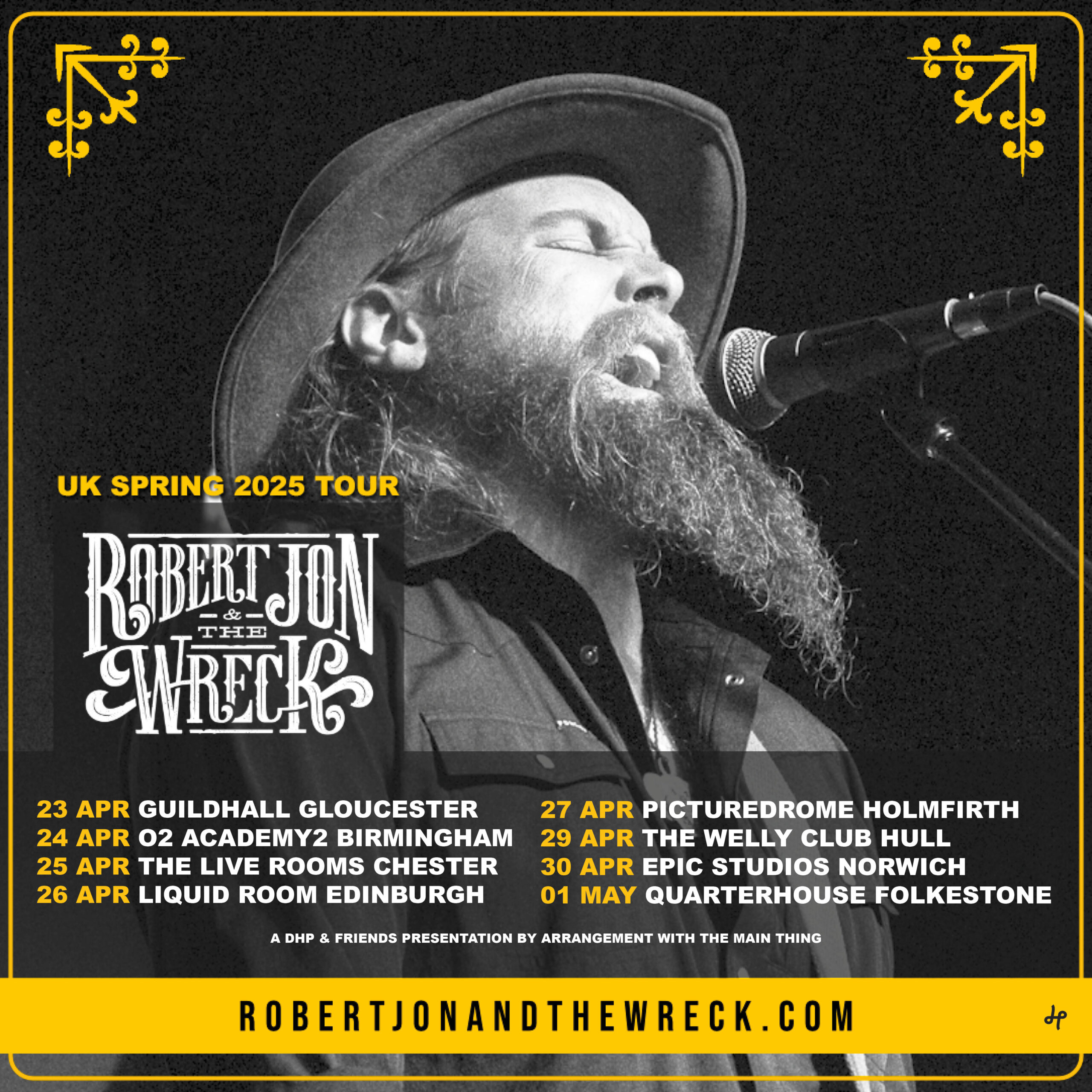 Robert Jon & The Wreck Announce UK Spring 2025 Tour I Bluestown Music