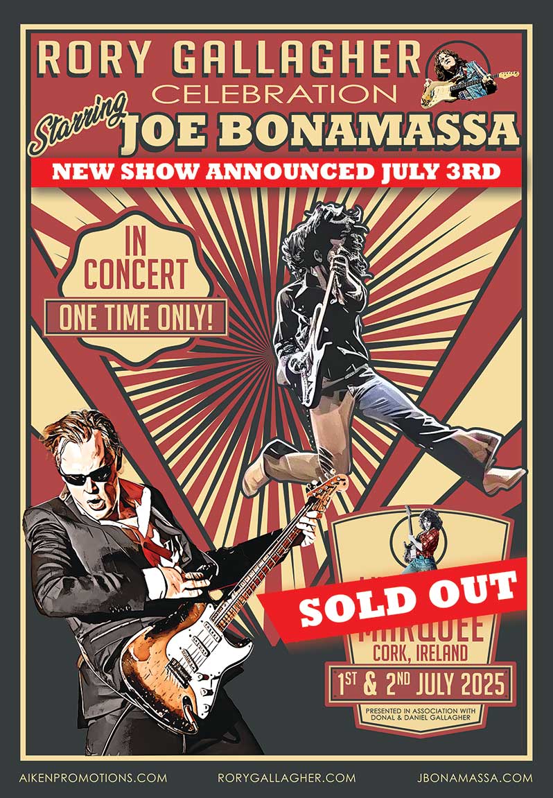 Rory Gallagher Celebration Starring Joe Bonamassa