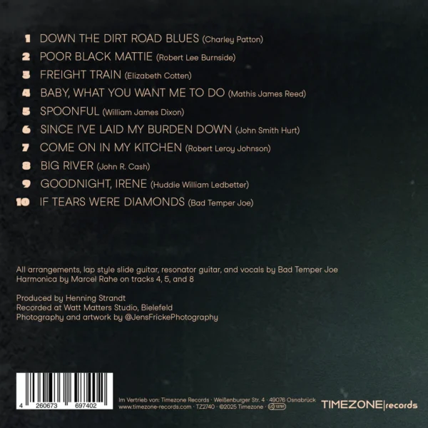 Bad Temper Joe - The Acoustic Blues Guitar Revue - back