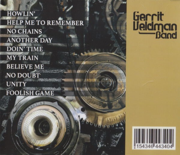 Gerrit Veldman Band - Shifting Gears - back