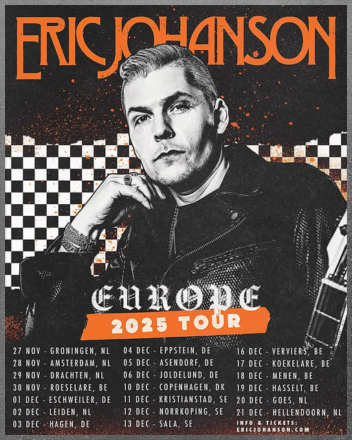 Eric Johanson - Tour 2025