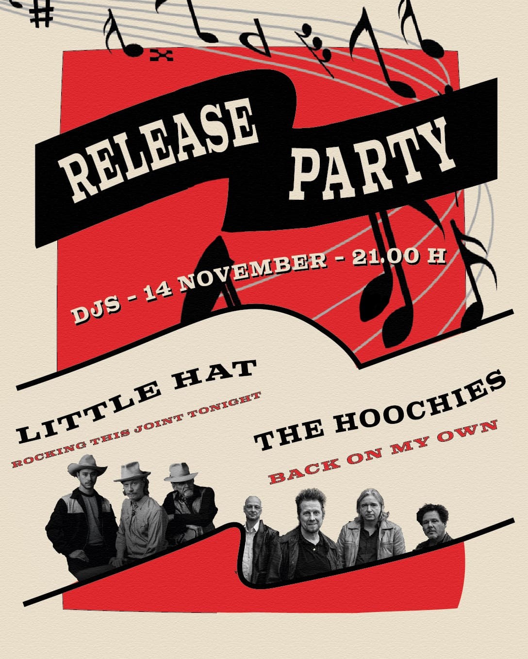 Little Hat Album Release + Party in Dordrecht!