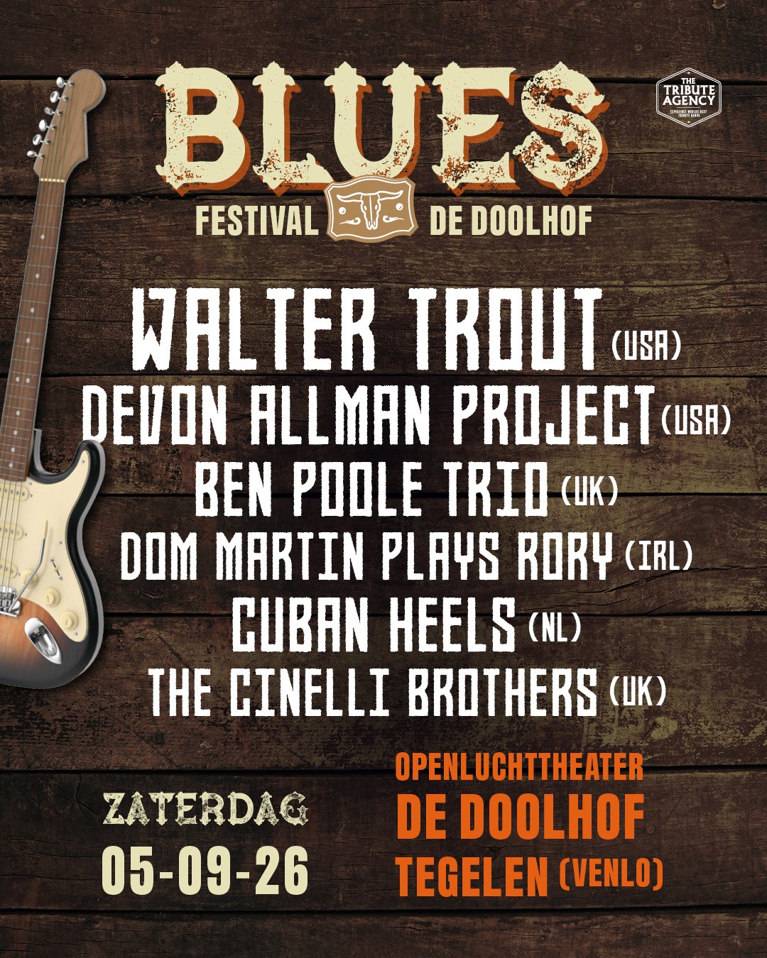 Blues Festival De Doolhof - Tegelen 2026