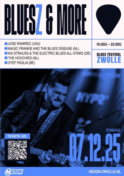 Bluesfestival Bluesz & More Zondag 7 December Hedon Zwolle 2