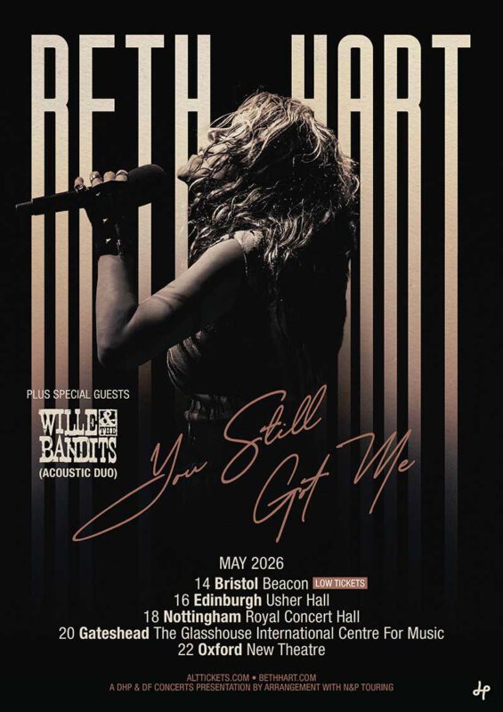 Beth Hart - 'You Still Got Me' - May 2026 UK Tour
