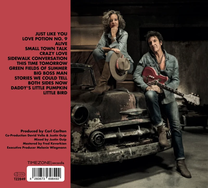 Carl Carlton & Melanie Wiegmann - Miles Of Time - back