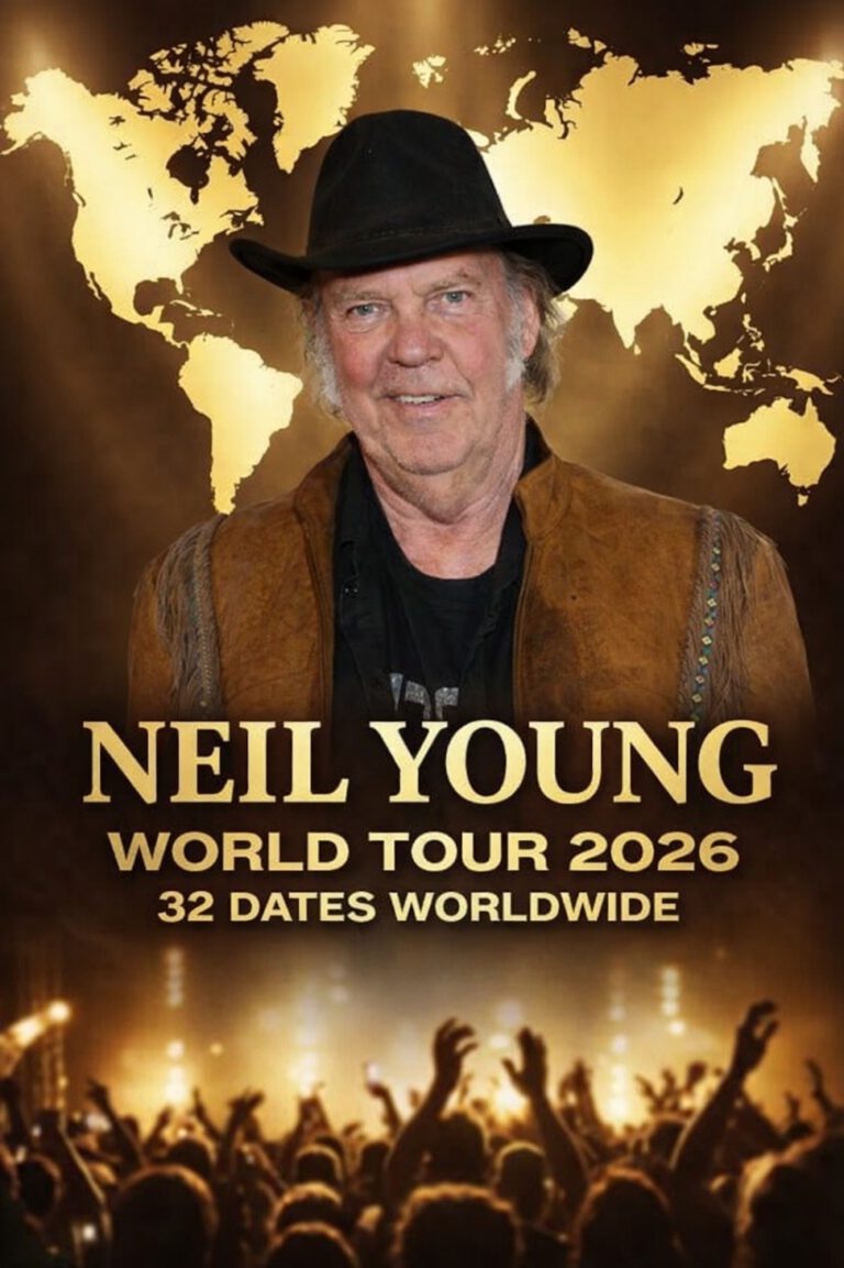 Neil Young World Tour 2026 I Bluestown Music Neil Young World Tour 2026 768x1153