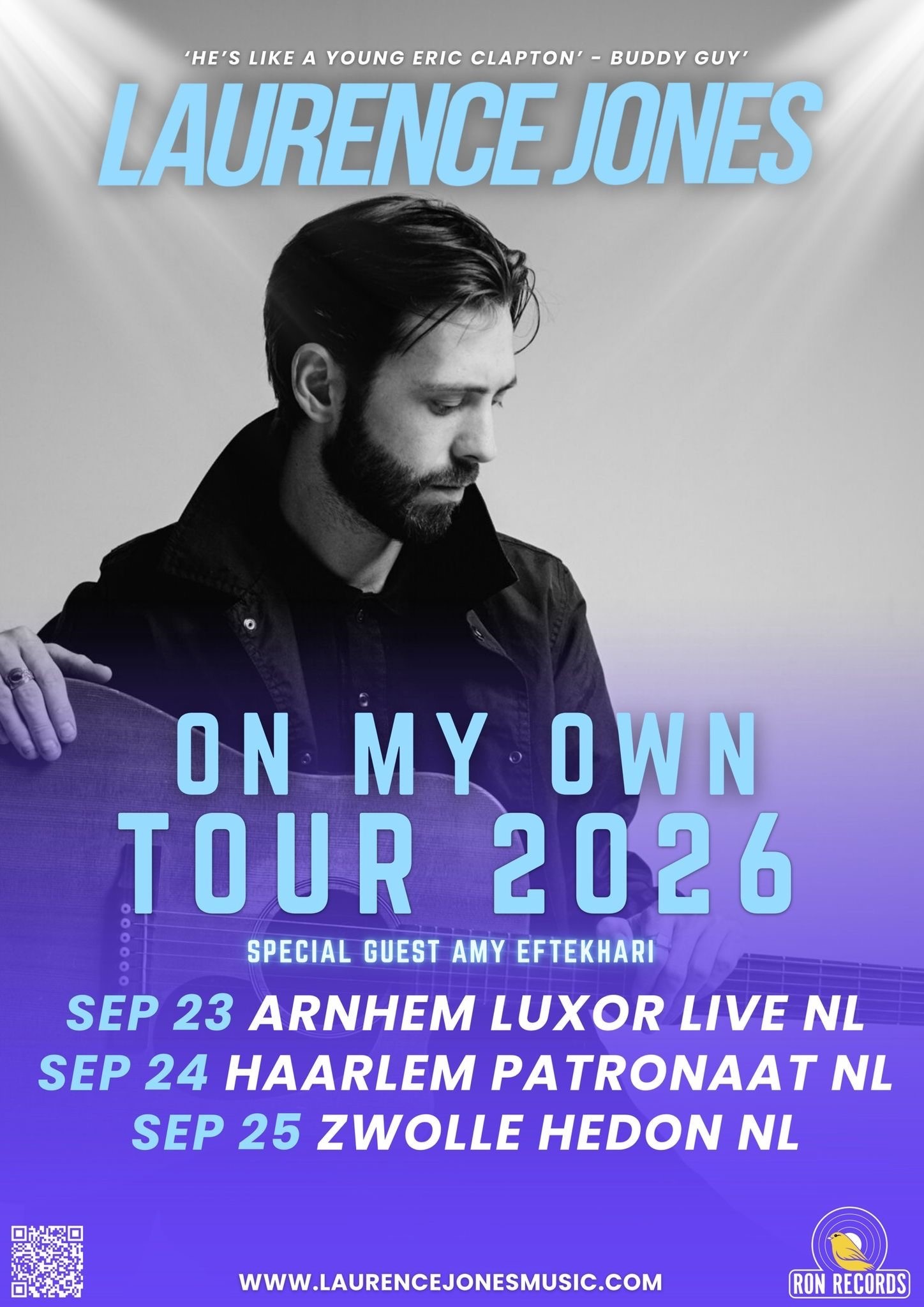 Laurence Jones tourposter