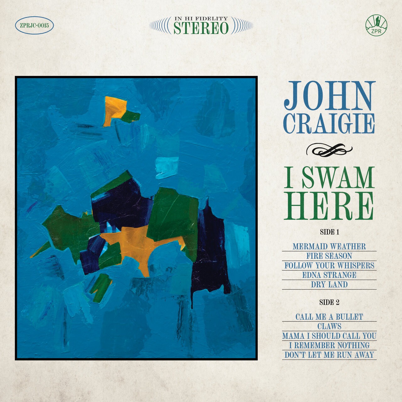 Craigie - I Swam Here