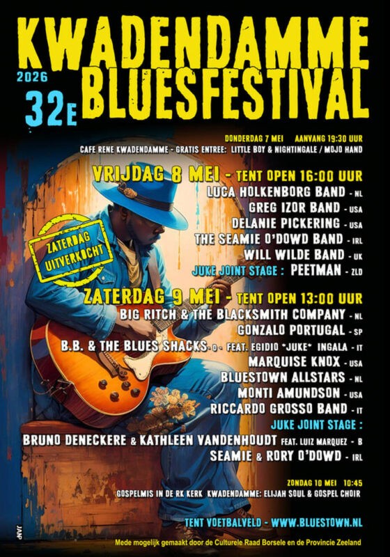 32e Kwadendamme Bluesfestival