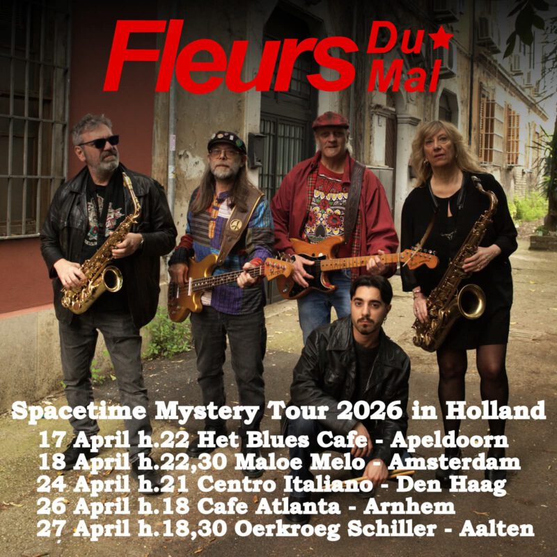 Fleurs Du Mal - Spacetime Mystery Tour 2026 in Holland