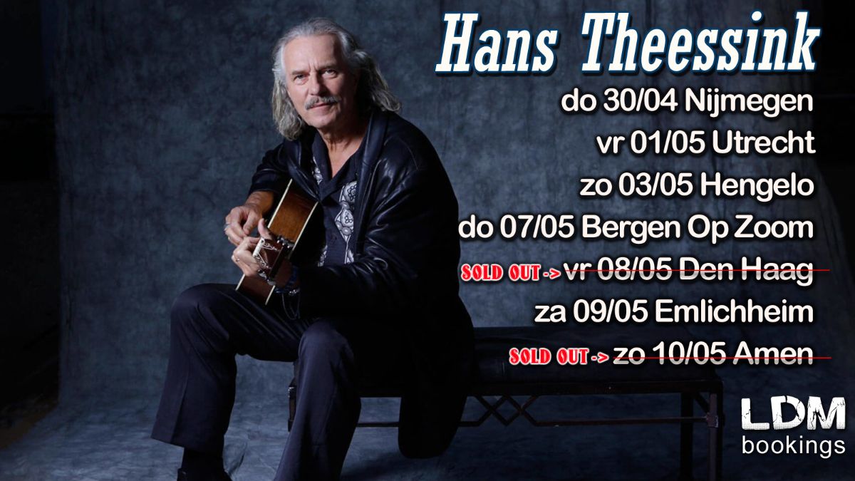 Hans Theessink Lente Tournee 2026