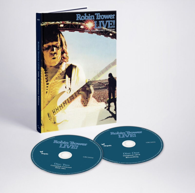 Robin Trower Live! - 50th Anniversary Edition - box