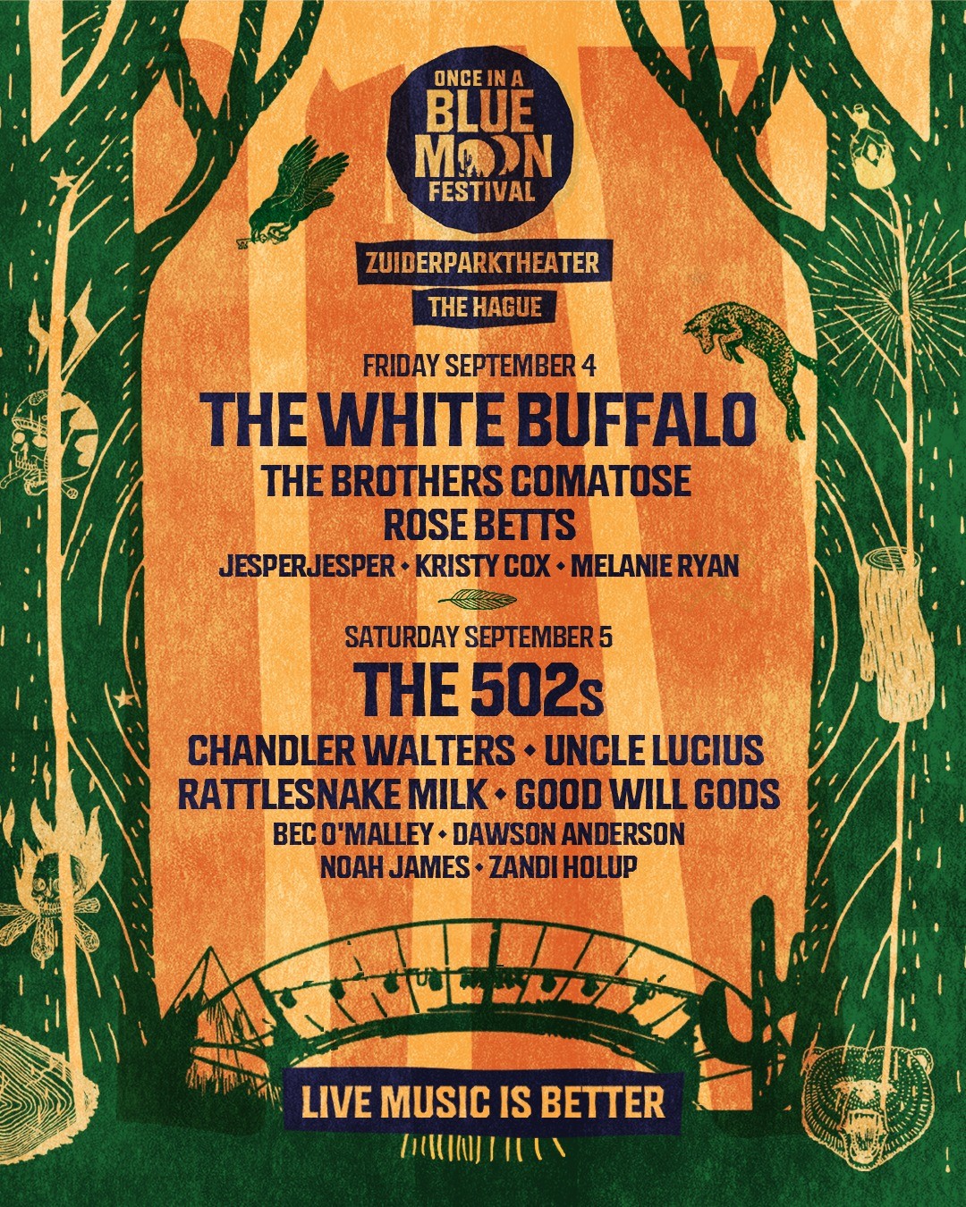 Rootsmuziekfestival Once In A Blue Moon Maakt Volledige Line-up Bekend
