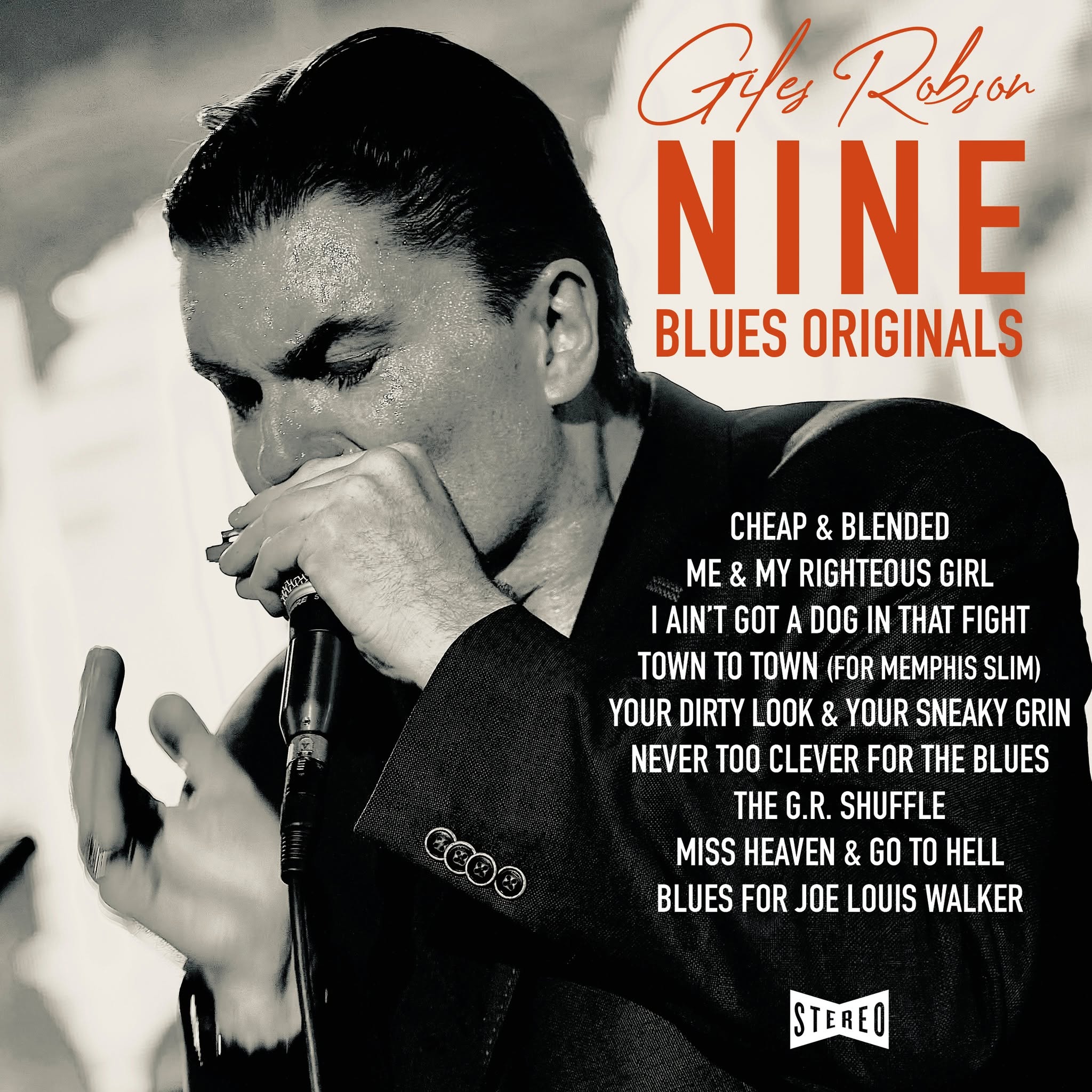 Giles Robson - Nine Blues Originals