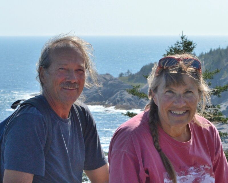 Selfie van David Coller and Diane Chodkowski