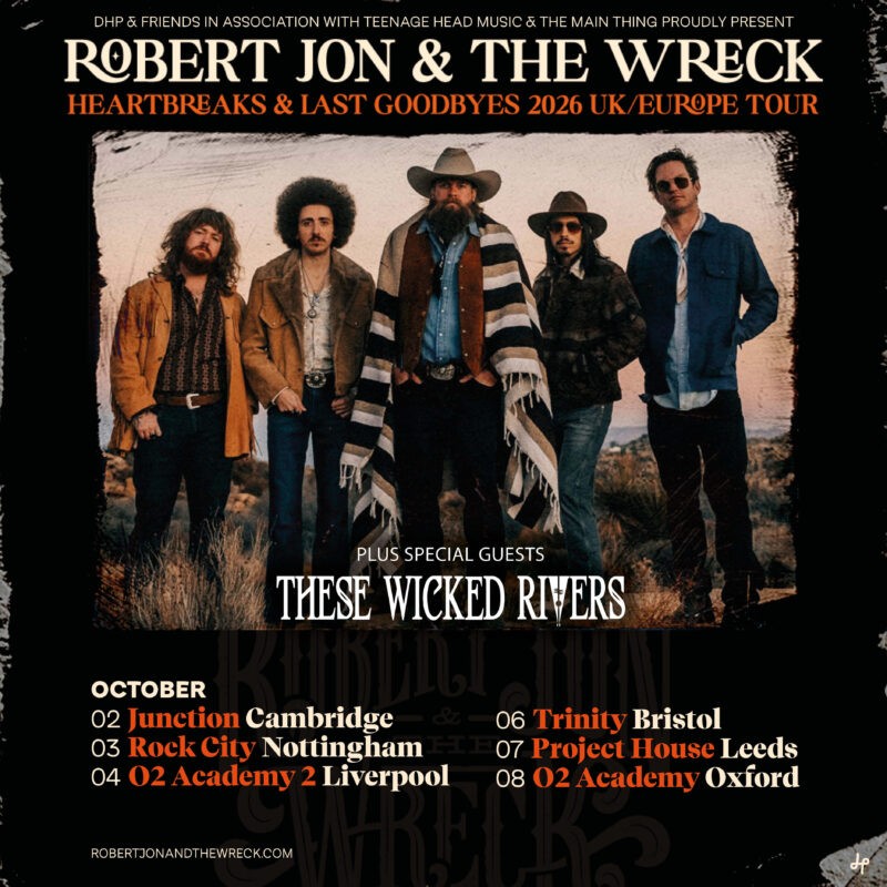 Tour Robert Jon & The Wrick