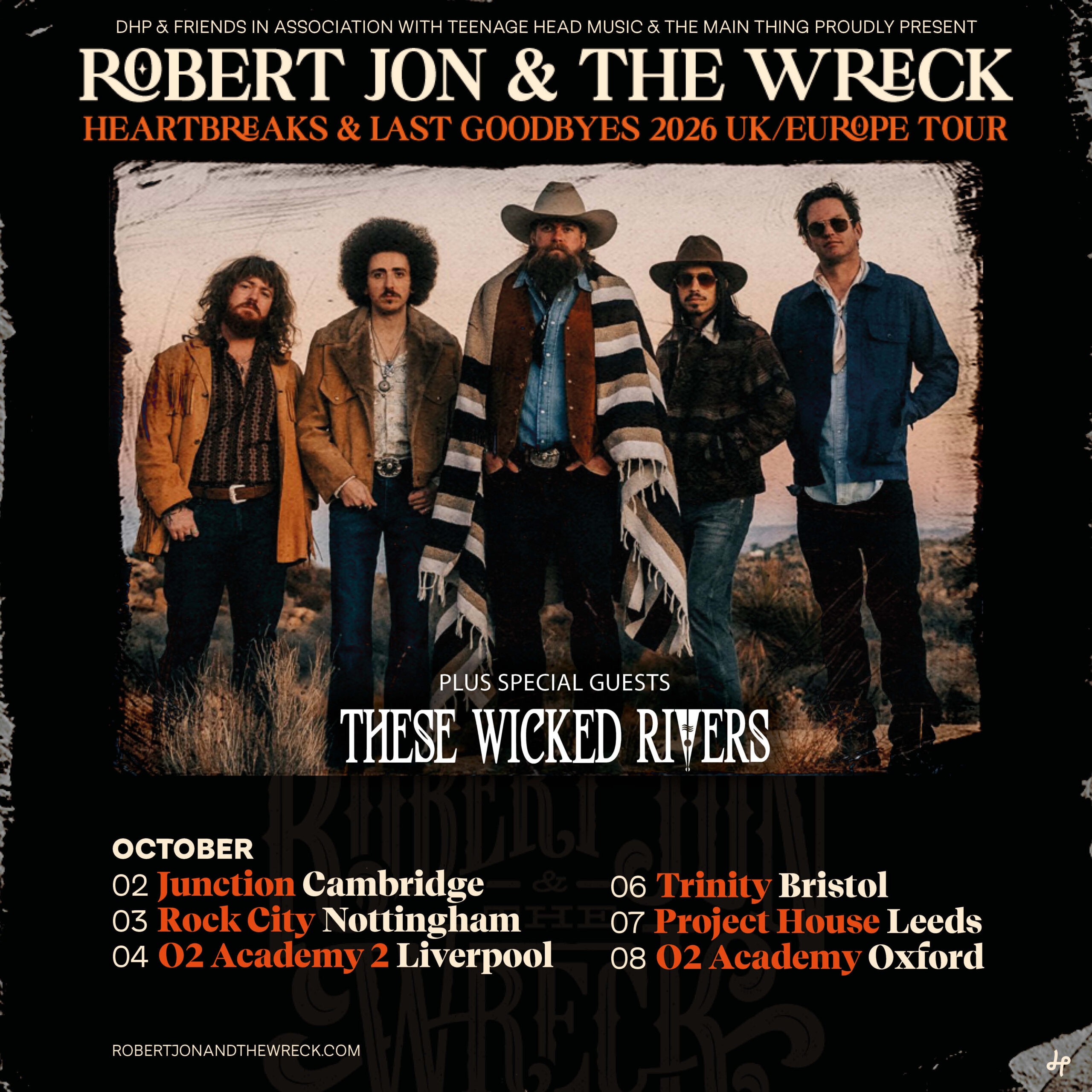 Tour Robert Jon & The Wrick