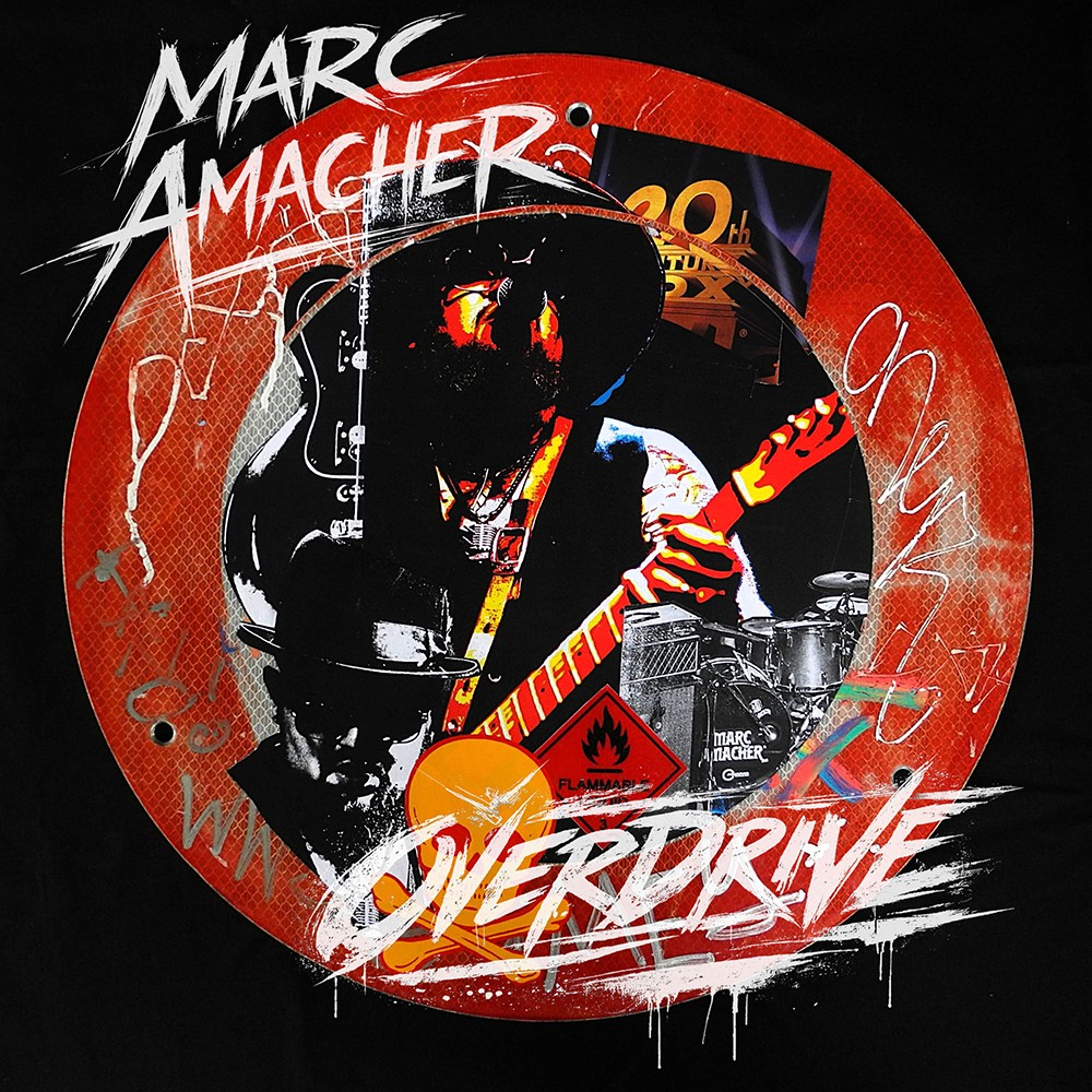 Marc Amacher – Overdrive album cover
