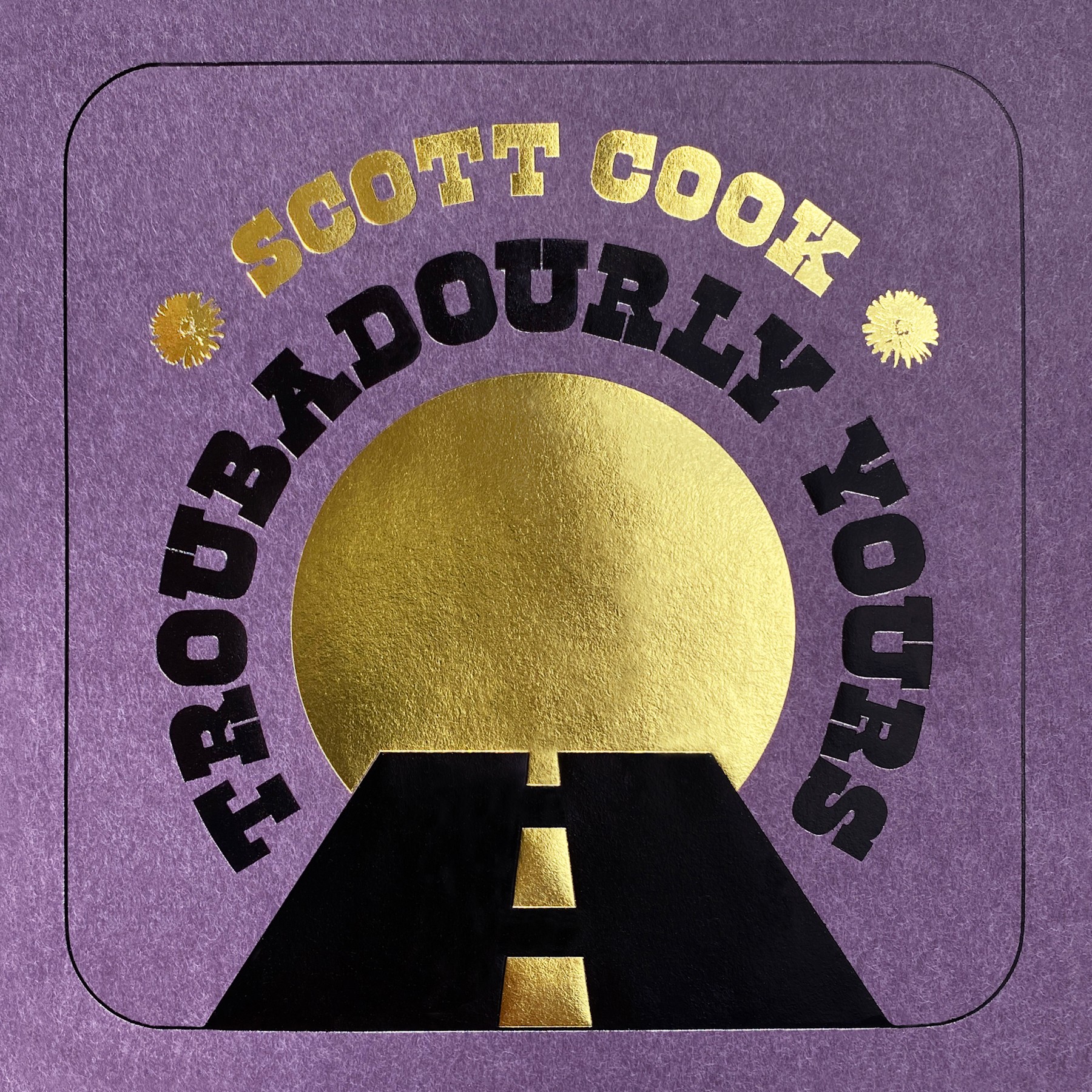 Scott Cook-Troubadourly Yours album cover
