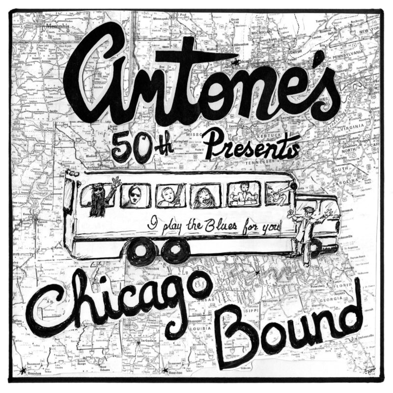 Album cover of Antone’s 50th Presents Chicago Bound: Honoring Muddy, Cliff & Blue