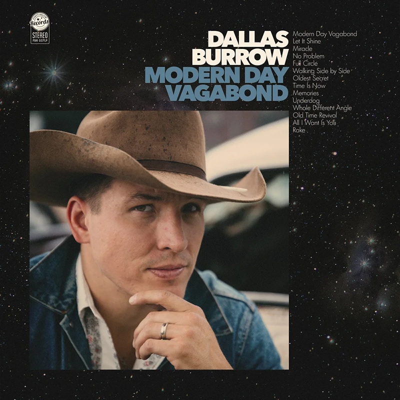 Album cover of Dallas Burrow’s Modern Day Vagabond