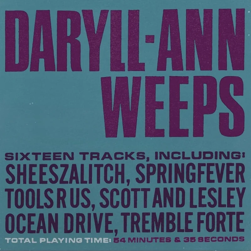 Albumhoes van Daryll-Ann Weeps van Daryll-Ann, 30th Anniversary-heruitgave