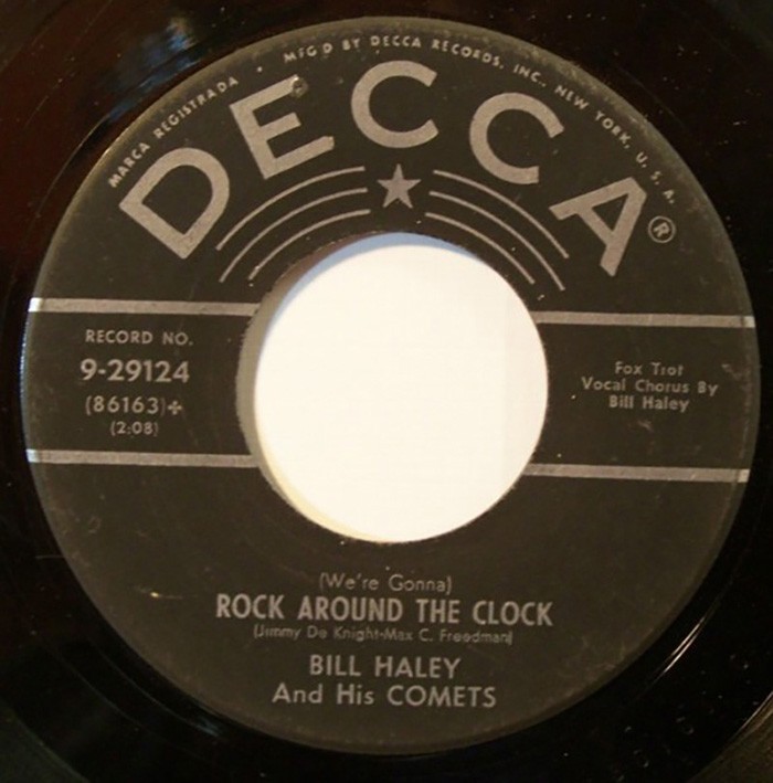Single Bill Haley - Rock Around The Clock uit 1954