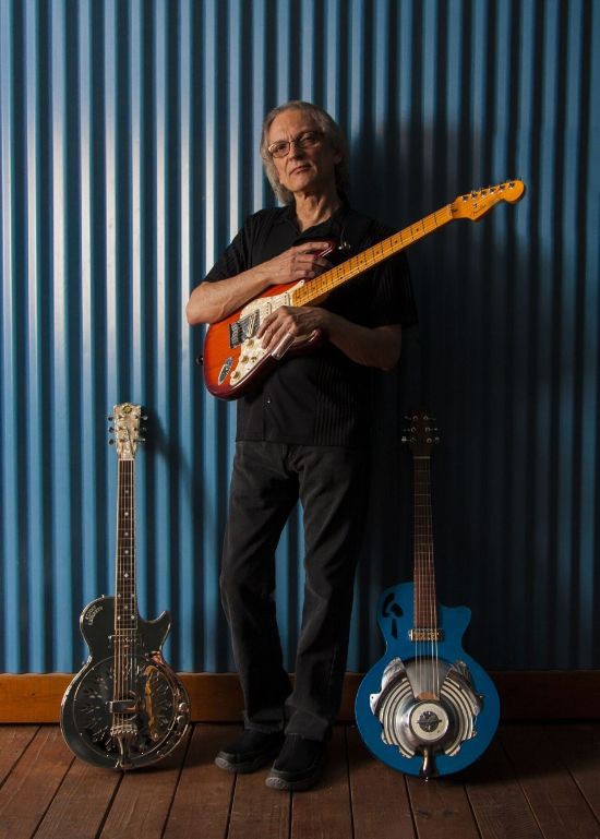 Sonny Landreth promoting his new single Lady On The Rise