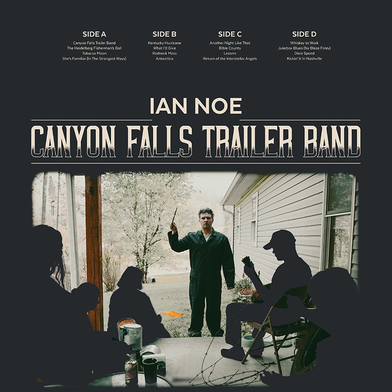 Ian Noe – Canyon Falls Trailer Band album cover
