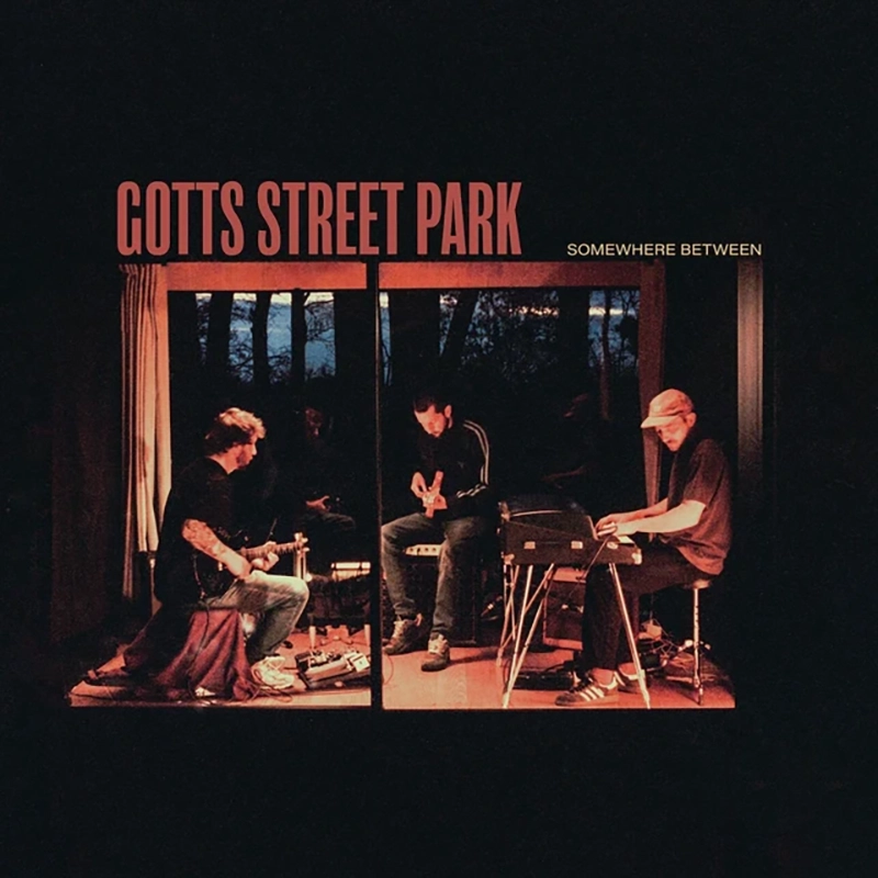 Album cover of Somewhere Between by Gotts Street Park, released in 2026.