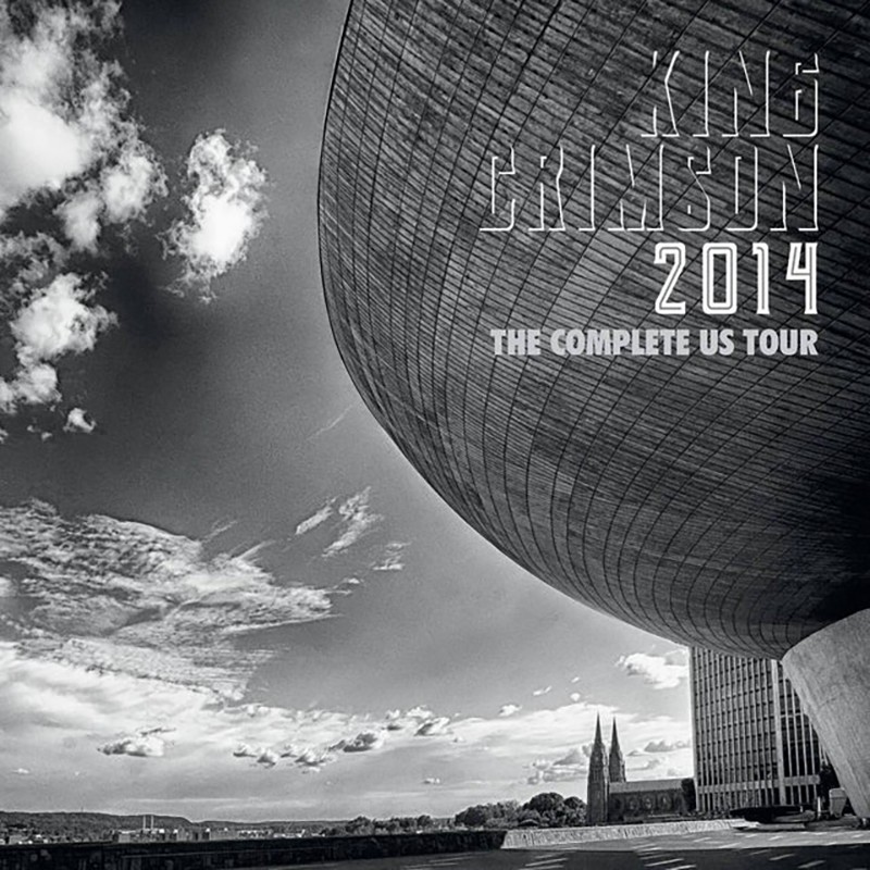 Cover artwork of King Crimson – 2014 (The Complete US Tour), released on double Blu-ray by DGM/Panegyric.