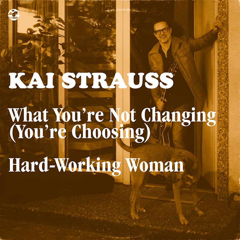 Cover artwork for Don't Be A Stranger, the 2026 album by Kai Strauss.